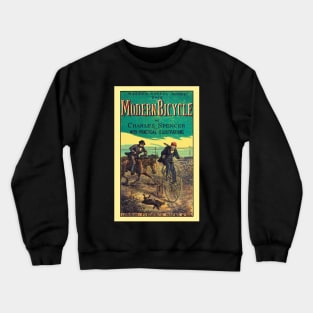 Vintage bicycle, so called penny-farthing or high wheeler. Crewneck Sweatshirt